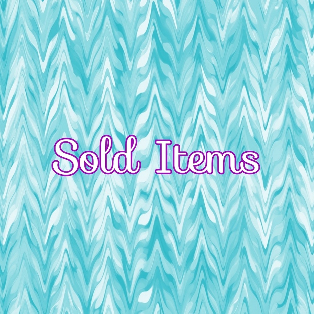 All sold items